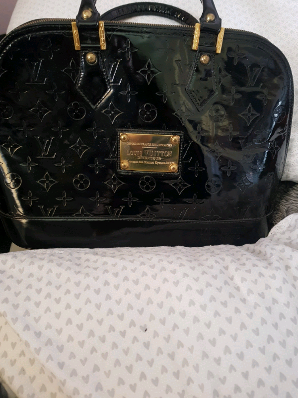 Louis Vuitton black gloss bag in Ingol, Lancashire Gumtree
