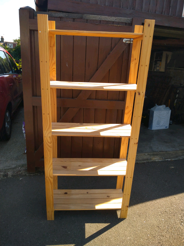 5 tier pine shelving unit in Gillingham, Kent Gumtree