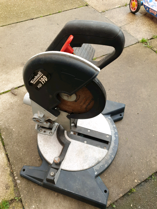 SMALL COMPACT EINHELL 240 VOLT 750W ELECTRIC MITRE SAW CHOP SAW in