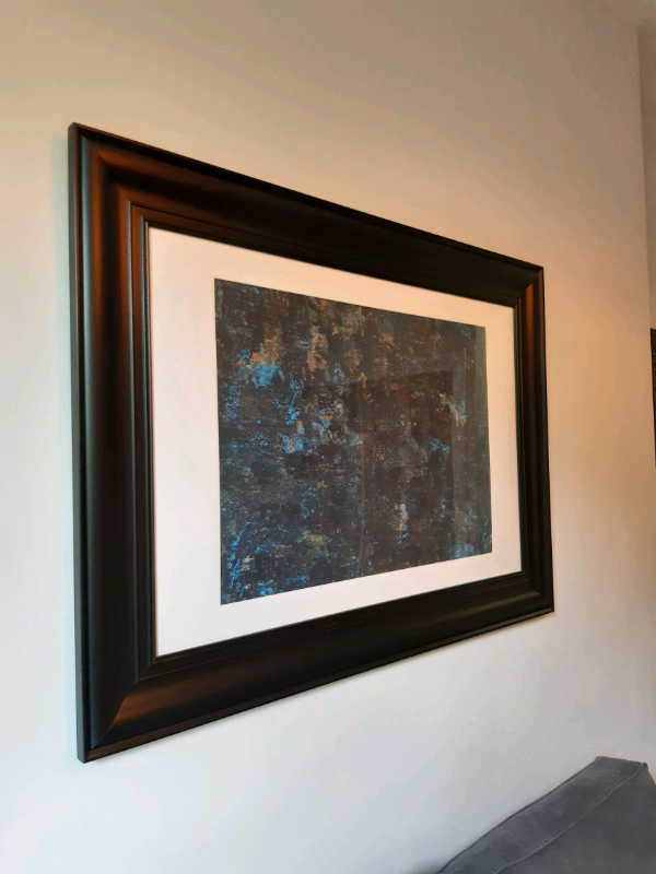 John Lewis Framed Abstract Painting in New Town, Edinburgh Gumtree