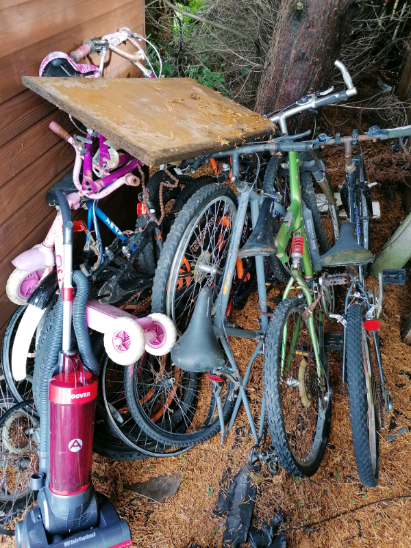 scrap bicycles for sale