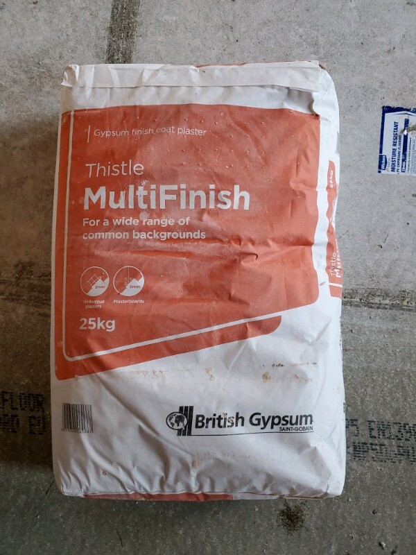 25kg bags of multifinish plaster in Crosshill, Glasgow Gumtree