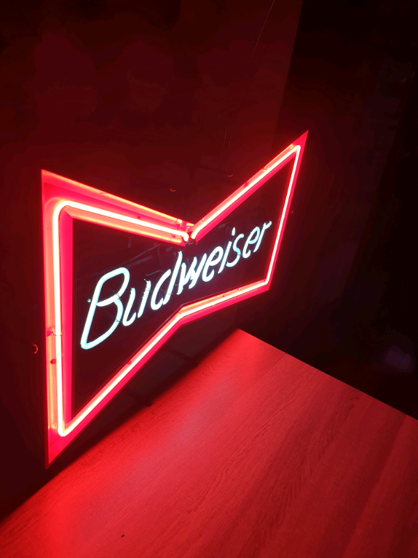 Vintage budweiser neon sign in Lisburn, County Antrim Gumtree