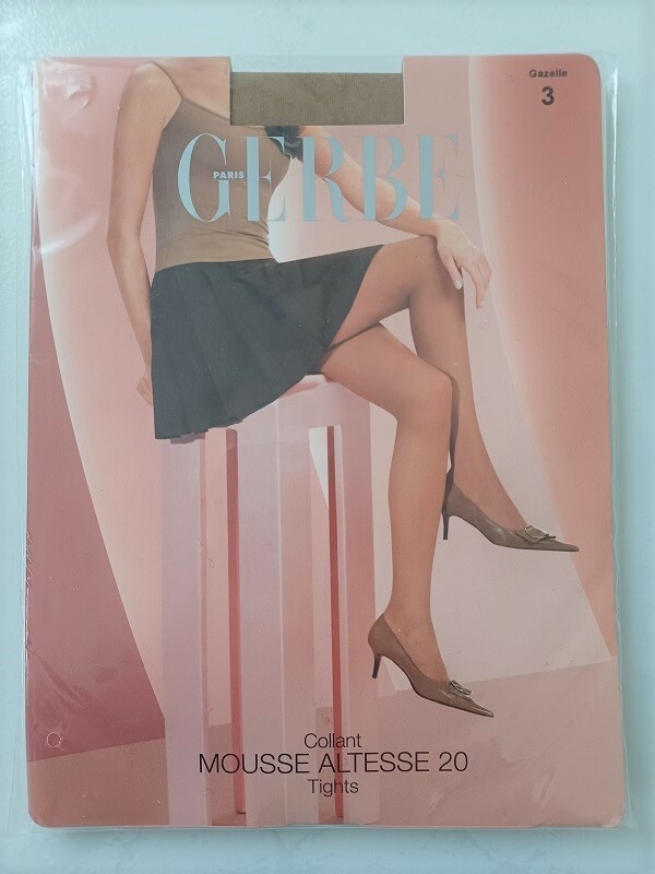 Gerbe Collant Mousse Altesse 20 Den Taille 3 Couleur Gazelle Ref 77537