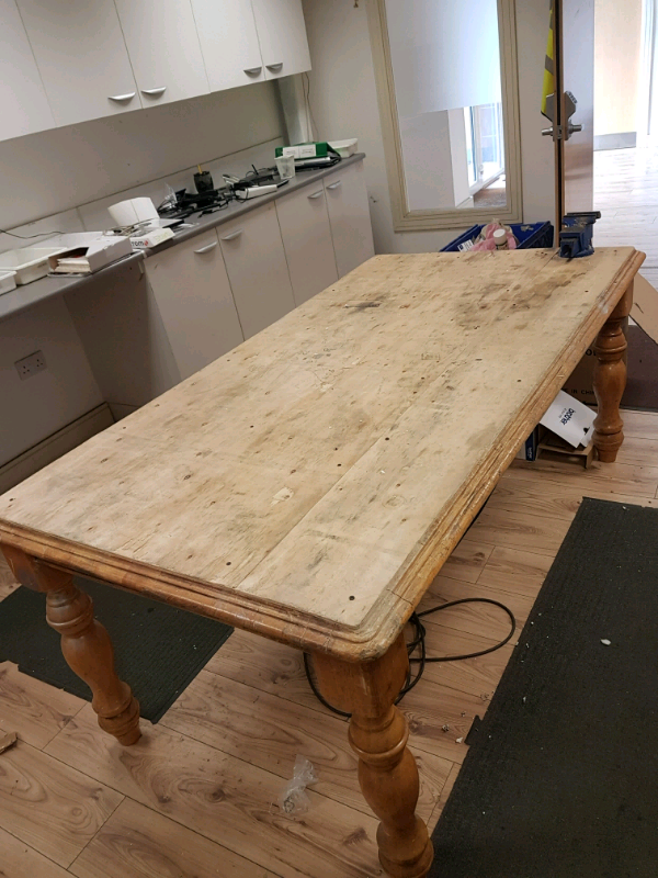 Large wooden table in Gravesend, Kent Gumtree