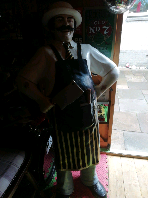 Mannequin Dummy statue lifesize fibreglass resin butcher Halloween Dec