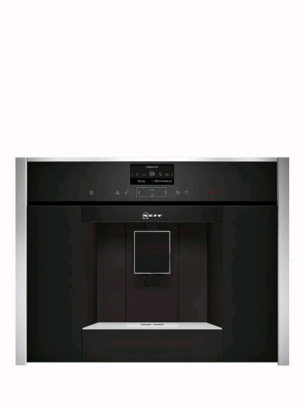 Neff C17KS61H0 Built-In Bean-to-Cup Home Connect Coffee Machine, Black | in Bracknell, Berkshire 