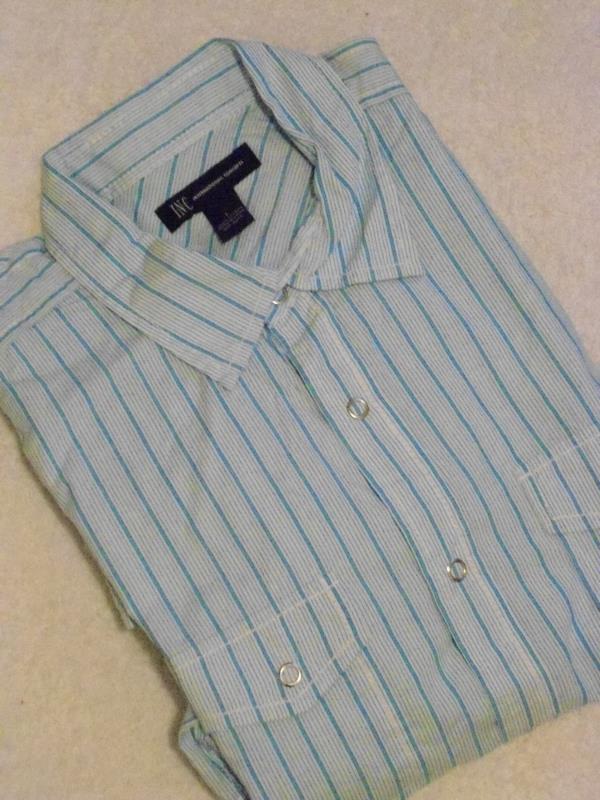 Rayas INC International Concepts Mujer Camisas de vestir para hombres