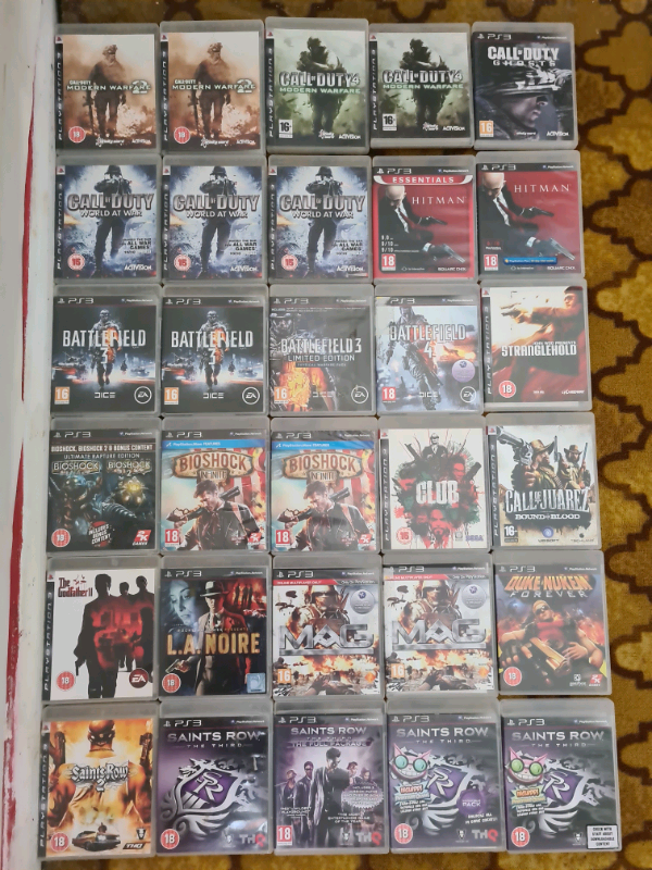 PS3 games and accessories for sale all different prices in Dagenham