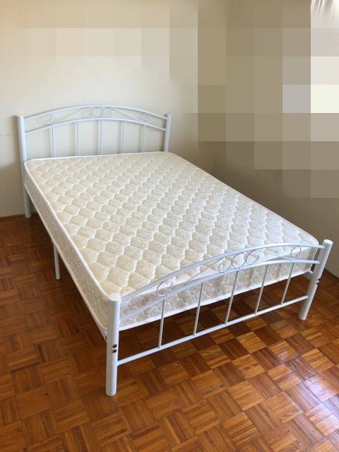 Free Delivery 2nd Hand Double Bed Frame With Old Mattress From 350 
