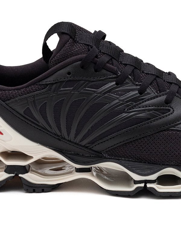 Pre-owned Mizuno Wave Prophecy Ls For "graphpaper" Color Black Ivory D1gd2409 Men Us9 In Multicolor