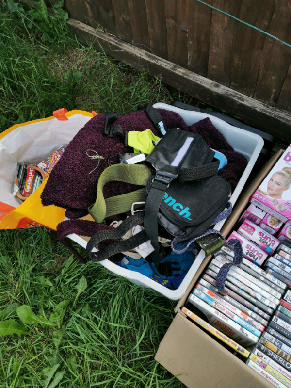 Dvd vhs games tv house clearance car boot sale table top | in Melton