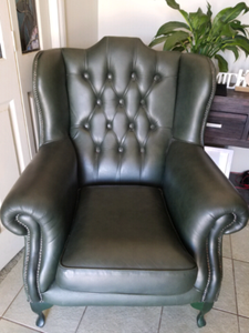 Chesterfield Leather Wingback Chair Armchairs Gumtree