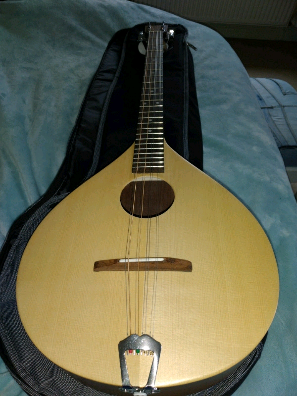Beautiful Ashbury Solid body Bouzouki / Octave Mandolin with gigbag