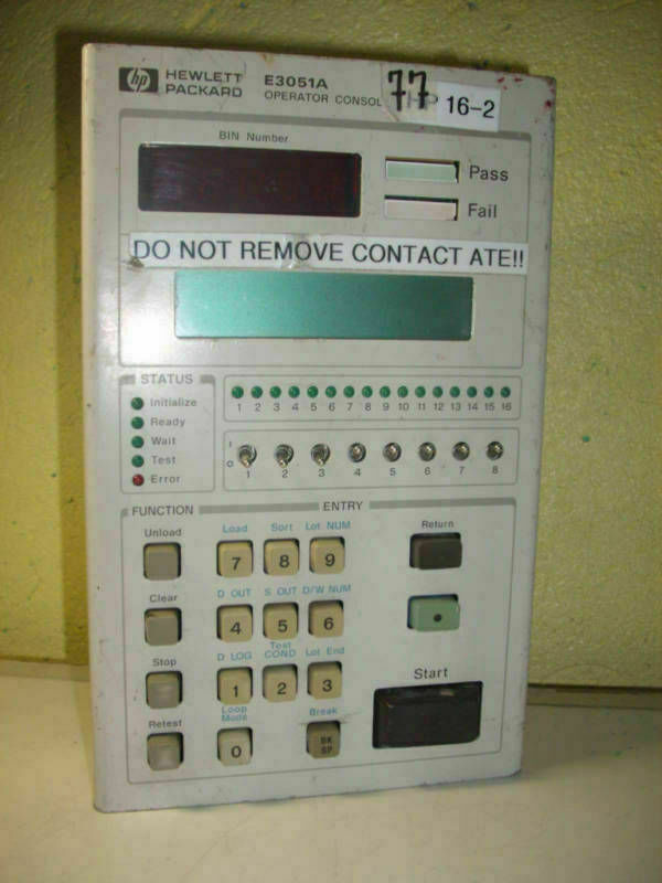 Hp E3051a Operator Console