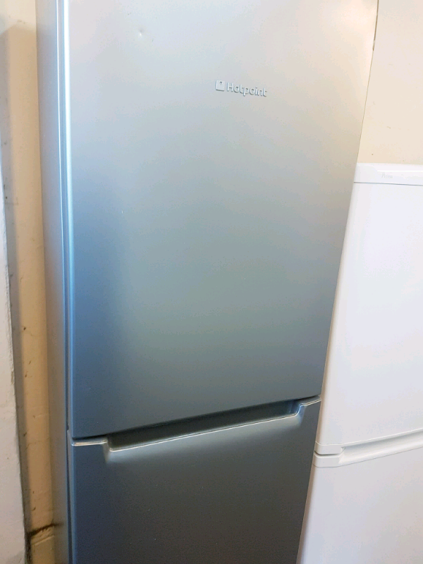 Hotpoint grey fridge freezer free delivery in Bournemouth, Dorset
