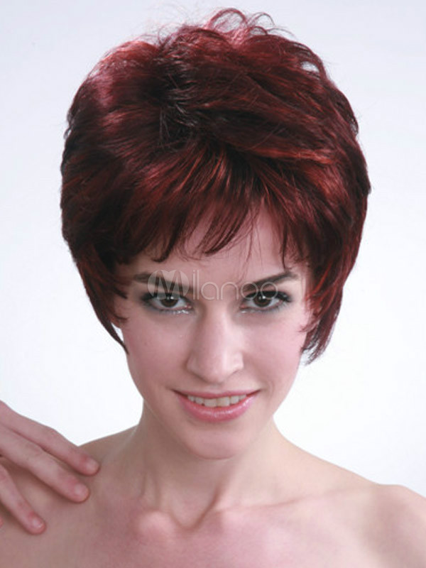 Fashion Wig New Sexy Women S Short Red Brown Natural Hair Wigs Ebay