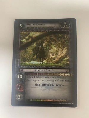 Ulaire Cantea, Fourth of the Nine Riders - NRC x1 - Promo - Lord of the Rings