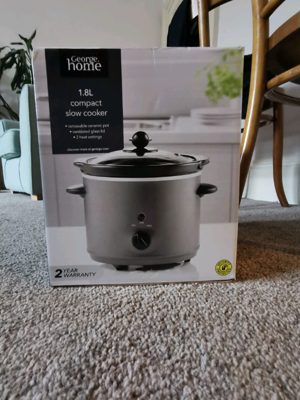 Slow Cooker 1.8L Asda Brand New in Meadows, Edinburgh Gumtree