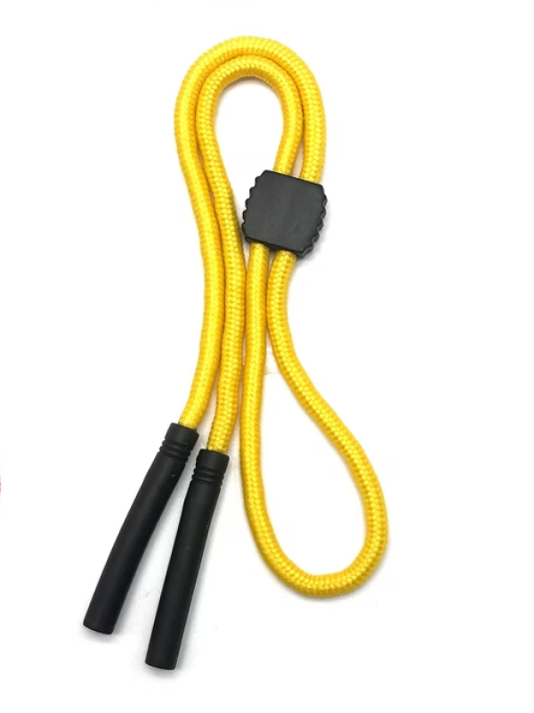Adjustable Sports Glasses Strap Sunglasses Cord Eyewear Holder  Lanyard Yellow