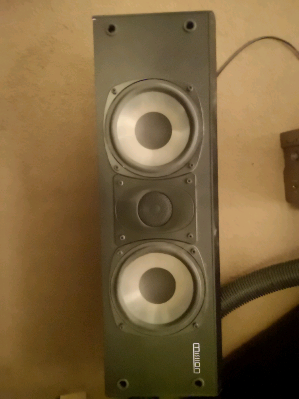 Mission 75C Home Cinema Audio 2Way Centre Monitor Speaker 100W Black