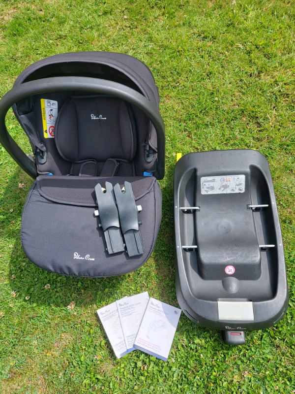 Silver Cross Simplifix Isofix With Simplicity Car Seat and Adapters
