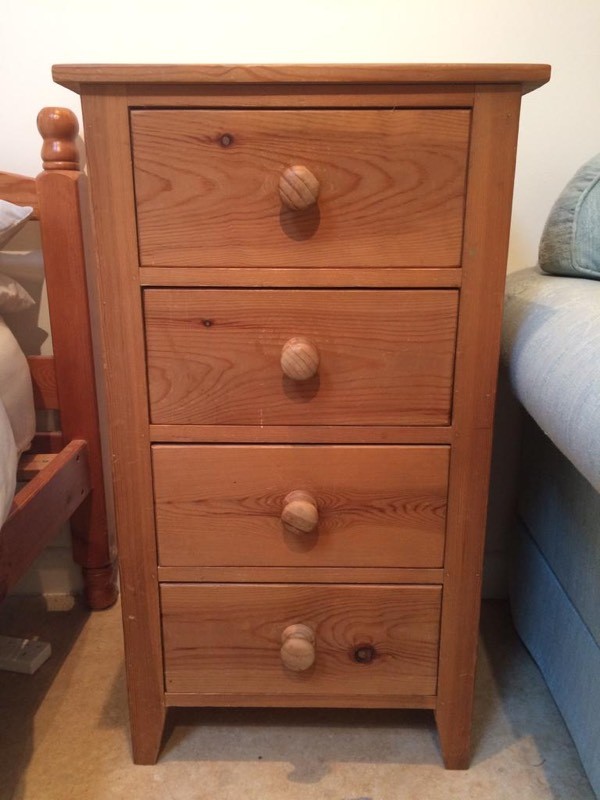 Solid wood drawer unit in Newquay, Cornwall Gumtree
