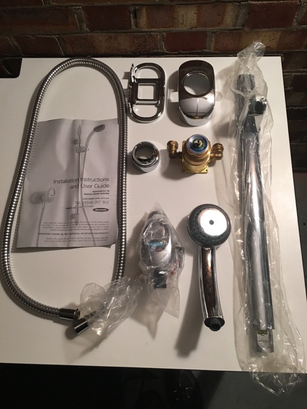 Manual shower mixer. New team 911m. in London Gumtree