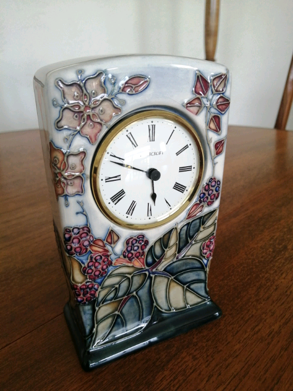 Moorcroft Pottery Clock in Preston, Devon Gumtree