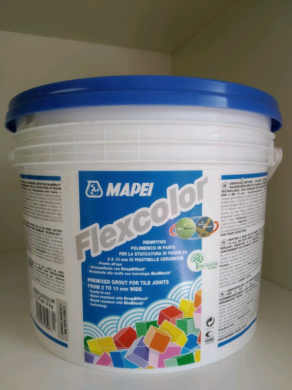 Mapei Flexcolor Silver Grey Tile Grout 5kg in Kirkcaldy, Fife Gumtree