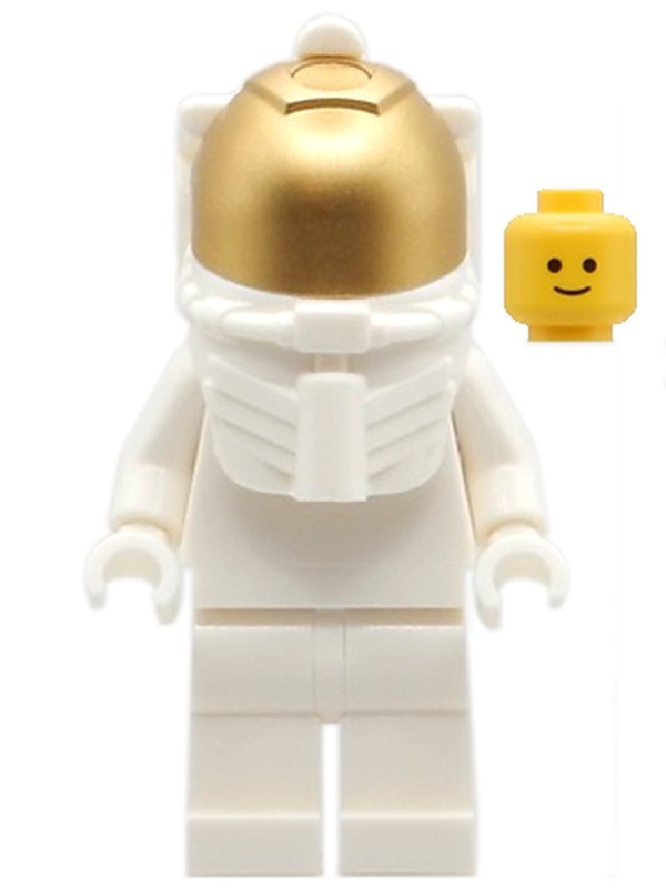 Astronaut Mannequin - White with White Helmet, Metallic…