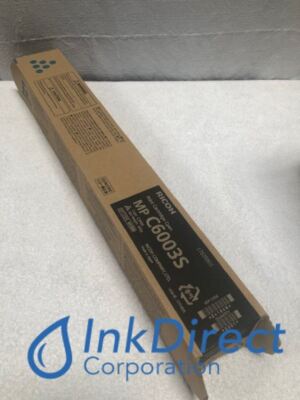 Genuine Ricoh Savin Lanier 841868 ( 841852 ) MP C6003S Print Cartridge Cyan MP C