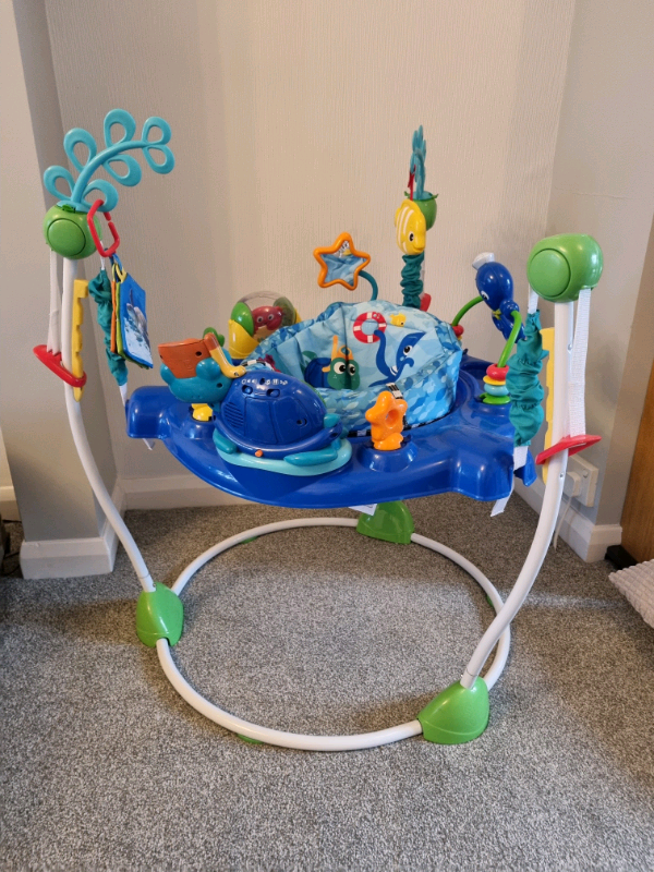 Baby Einstein, Neptune's Ocean Discovery Baby Jumperoo & Bouncer in