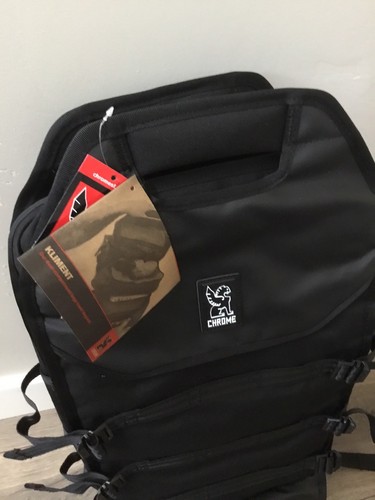 New CHROME Klimient BACKPACK Laptop Pack Water Resistance