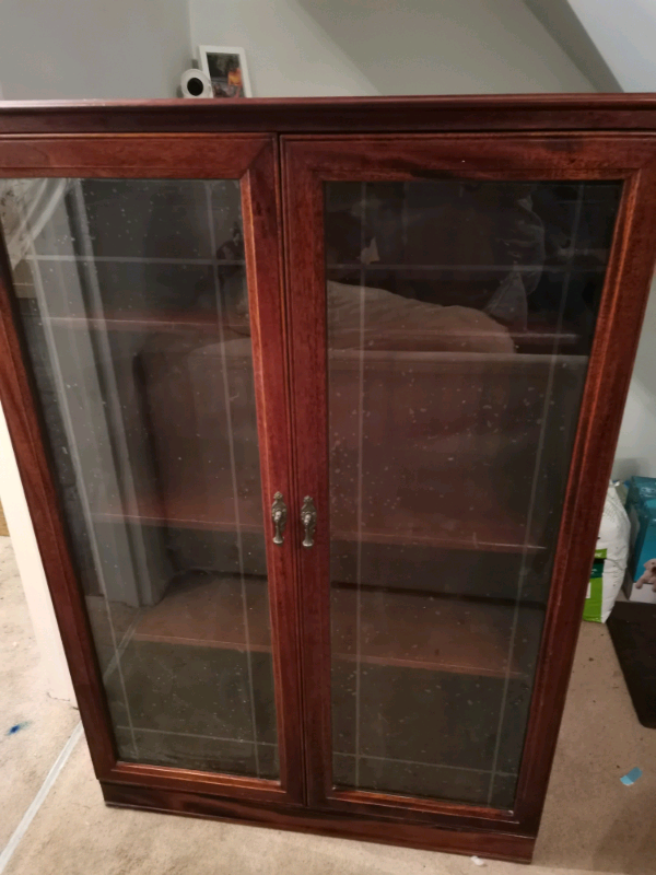 Wooden & glass display in Worthing, West Sussex Gumtree