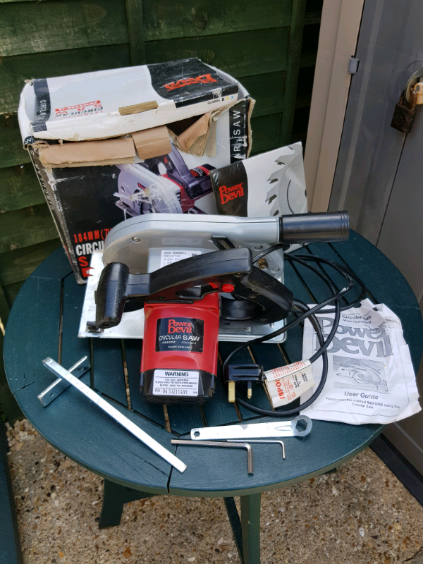 circular saw power devil 184mm mains in sawtry