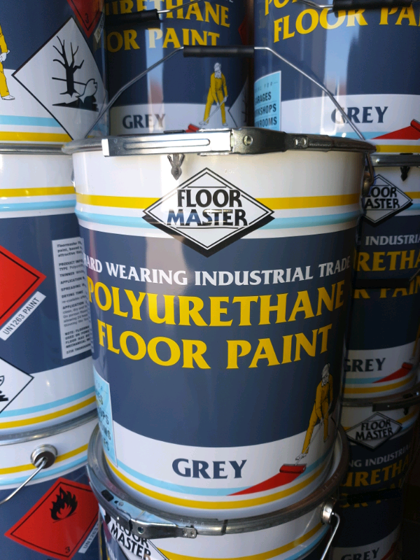 floor master floor paint 20lt Drums RED OR GREY in Selby, North
