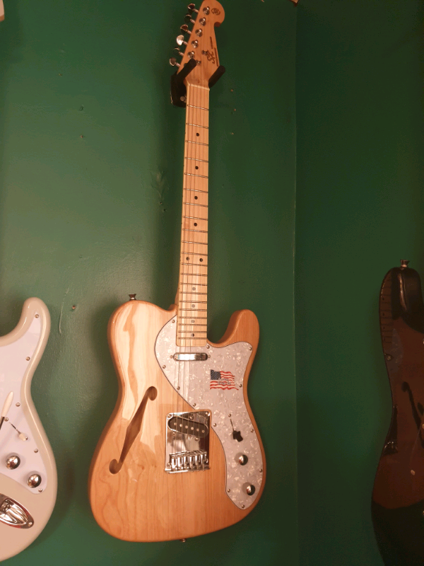 Sx Vtg custom series semi hollow telecaster guitar in Cumbernauld