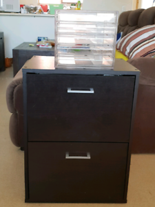 2 Drawer Filing Cabinet With Extra Clear 5 Drawer Stand Cabinets