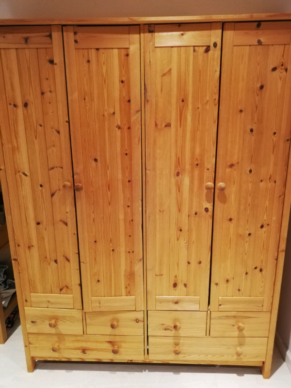 Scandinavia Large Pine Wardrobe Argos In Ipswich Suffolk Gumtree