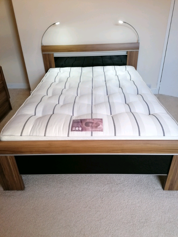 Dreams double bed with reading lights in Haslington, Cheshire Gumtree