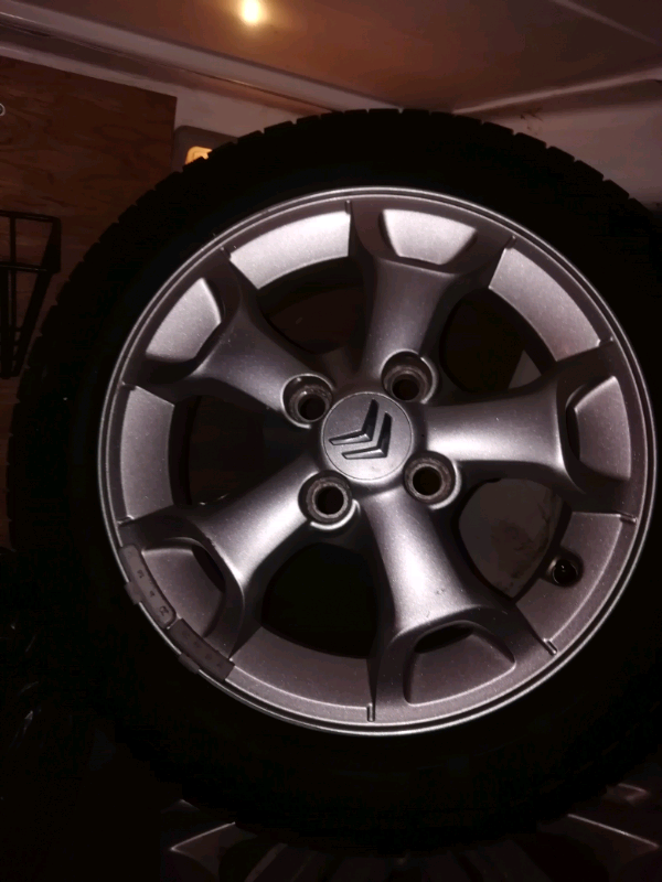 Citroën c1 set 4 alloys in Glasgow Gumtree