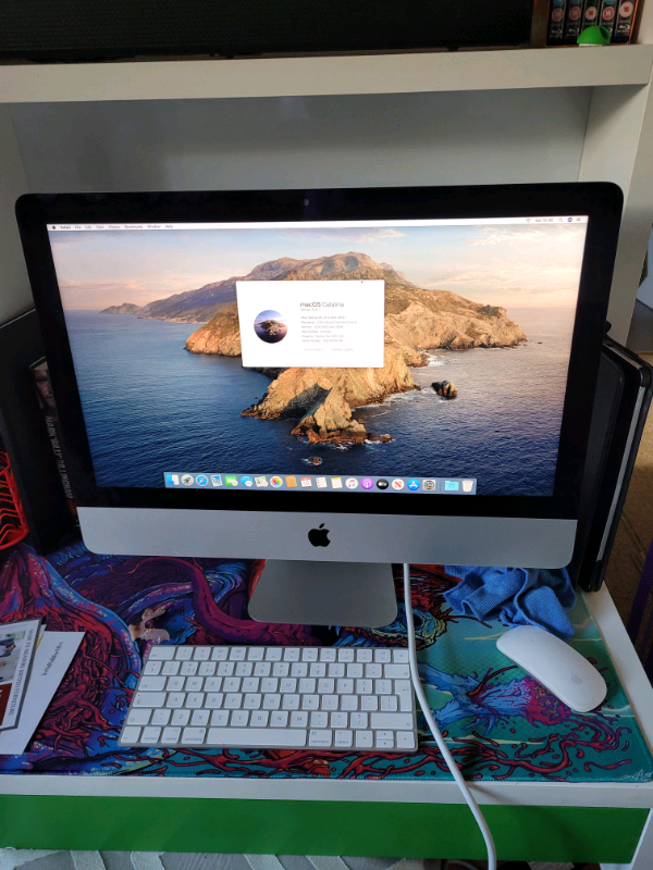 IMAC APPLE DESKTOP WITH APPLE CD DVD PLAYER FOR SALE in Exeter, Devon