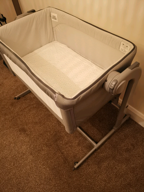 Chicco Next To Me Magic Bedside Crib Grey 110 Obo In West