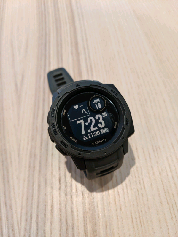 instinct rugged gps watch