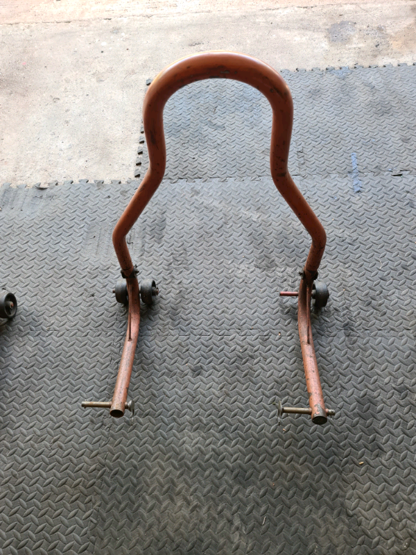 Motorbike rear Paddock stand bobbins hooks in Paignton, Devon Gumtree