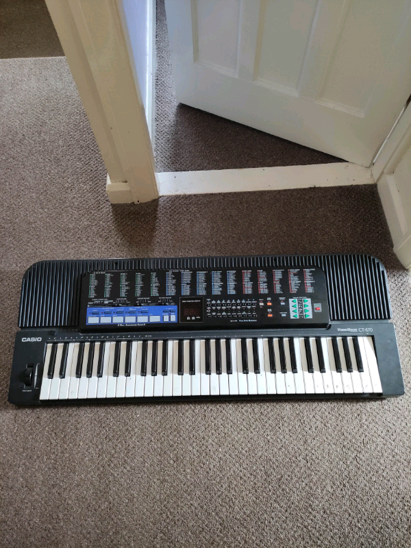 Casio CT670 retro 90s keyboard/synth in Ipswich, Suffolk Gumtree