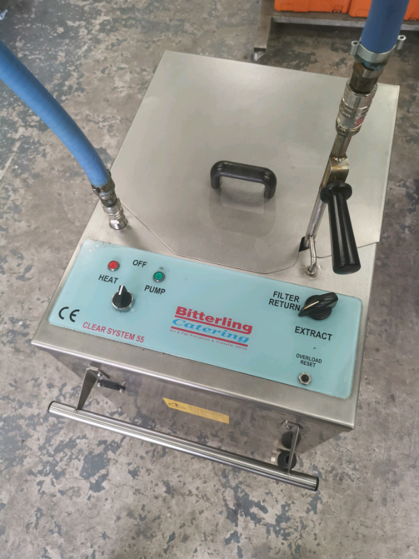 Bitterling CS55 oil/fat filter machine in Calverton, Nottinghamshire