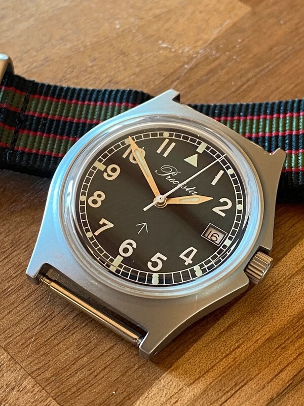 Montre Militaire RééDition Timefactors Precista Prs-10 (No Cwc)