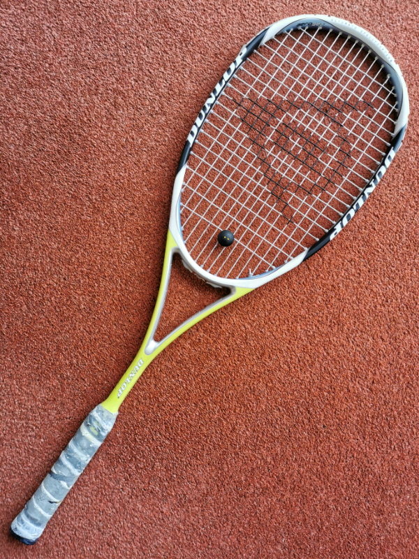FS Dunlop Aerogel Ultimate Squash Racket Amr Shabana Signature Series